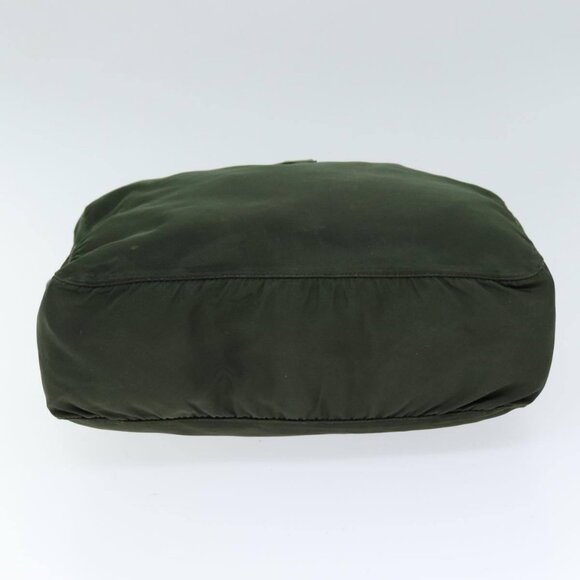 PRADA Hand Bag Nylon Khaki Auth ac2986 - Picture 5 of 16